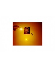FEMEX Platinum Turuncu H21W BAW9S 12 Smd 3030 Chip Led Ampul Aktif Canbus