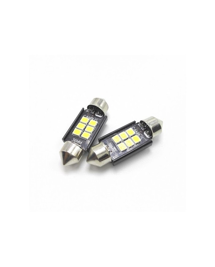 FEMEX Platinum 36mm Sofit 6 Smd 3030 Chip Led Ampul Aktif Canbus