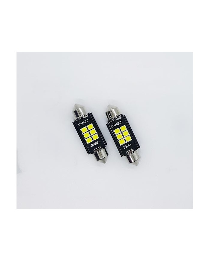 FEMEX Platinum 39mm Sofit 6 Smd 3030 Chip Led Ampul Aktif Canbus