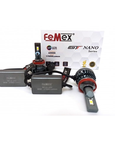 FEMEX GT NANO Csp Force H11 Led Xenon Led Headlight