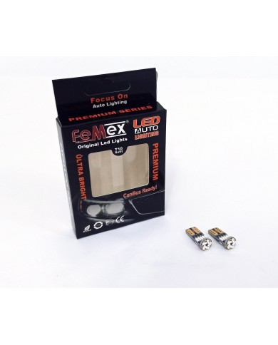 FEMEX Premium 4014 Chipset 15smd Mini Led Ampul Kırmızı Led Ampul