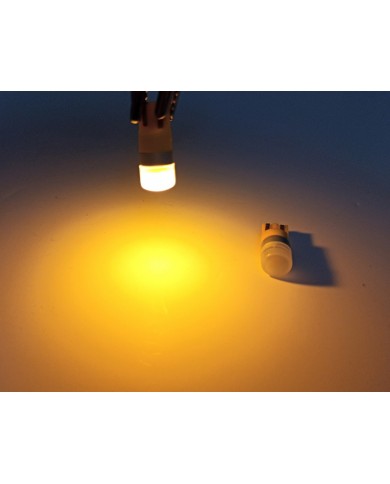 FEMEX T10 1smd 3030 Chipset Mini Turuncu Led Ampul Aktif Canbus