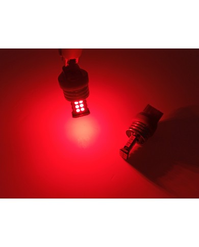 FEMEX T20 7440/7443 Tek Duy / Çift Duy Led Ampul Kırmızı Parlak