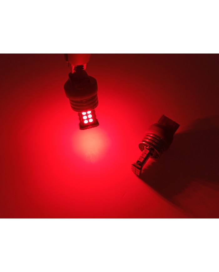 FEMEX T20 7440/7443 Tek Duy / Çift Duy Led Ampul Kırmızı Parlak 1 Adet