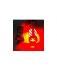 FEMEX Premium T20 7440/7443 9W Tek Duy / Çift Duy Led Ampul Kırmızı 2835 Chip 66smd Ultra Parlak Mercekli