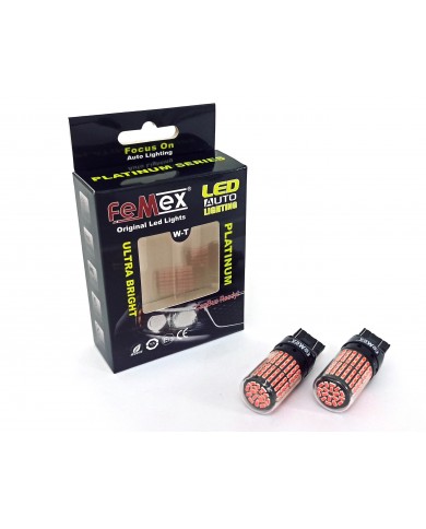 FEMEX Platinum T20 7440/7443 9W Tek Duy / Çift Duy Led Ampul Kırmızı 4014Chip 144smd Ultra Parlak