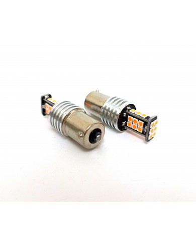 P21W 1156 Tek Duy Led Ampul Turuncu 3030 Chip Parlak