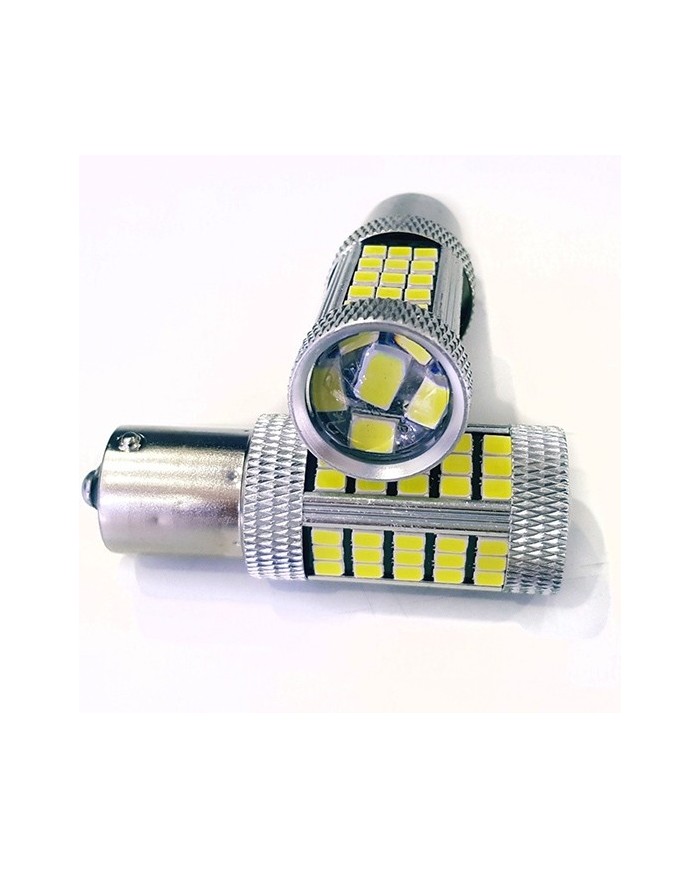 P21W 1156 9W Tek Duy Led Ampul Beyaz 2835 Chip 66smd Ultra Parlak Mercekli