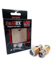 P21W 1157 9W Çift Duy Led Ampul Turuncu 2835 Chip 66smd Ultra Parlak Mercekli