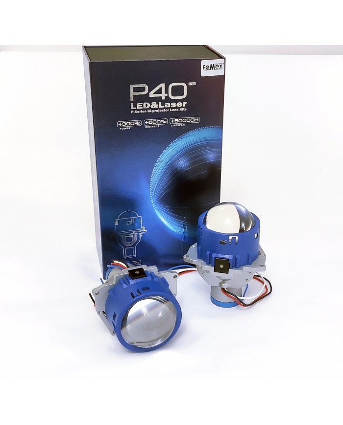 FEMEX Bi-Led Far İçi LED Mercek 3,0 Inc Kısa Uzun Birlikte